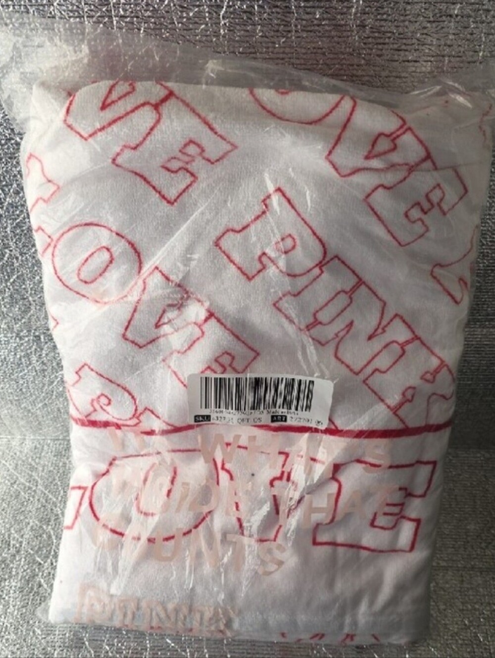 Victoria Secrets Pink Terry Towel